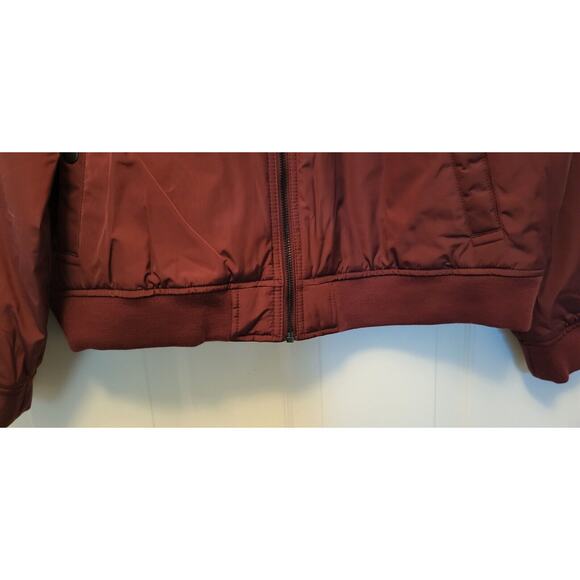 NWT Men’s Old Navy Maroon Bomber Jacket Size XL - Picture 5 of 12